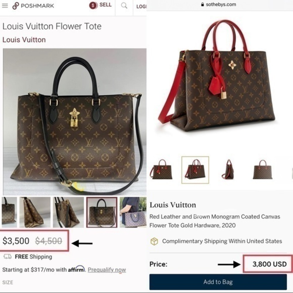 ✖️SOLD✖️ Louis Vuitton Tote Monogram Suede Shoulder Flower Bag - Picture 16 of 16